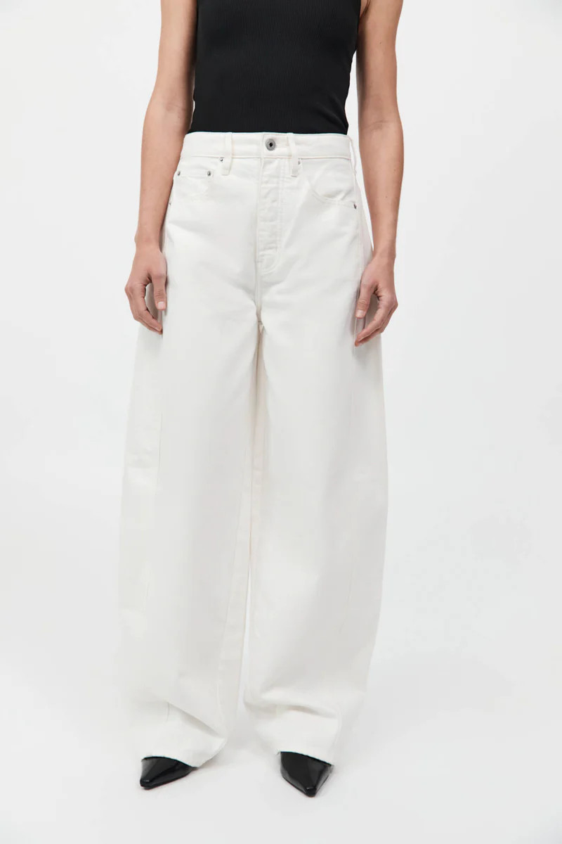 Mid Rise Balloon Jeans 
by Outland Denim - White | St. Agni (US, UK, EU)