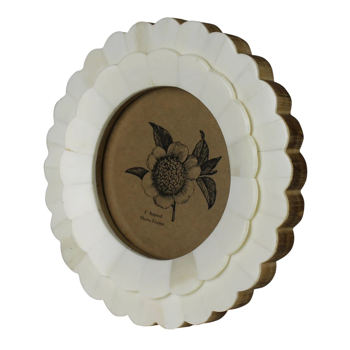 Petal Round Frame - 4 Inch | Wayfair North America