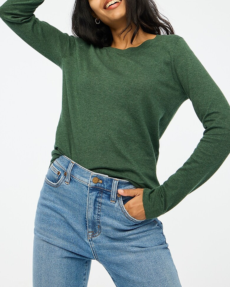 Cotton Teddie sweater | J.Crew Factory