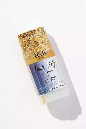 IGK House Party 24K Gold Hair + Body Glitter | Anthropologie (US)