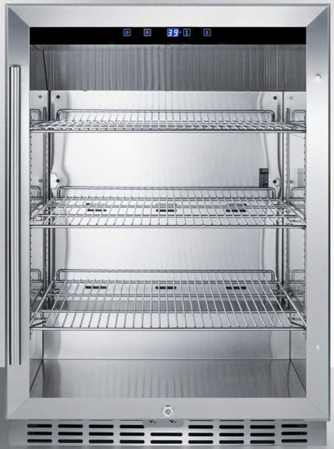 Summit Appliance SCR611GLOS Outdoor Built-in Undercounter Commercial Glass Door Beverage Center with | Amazon (US)