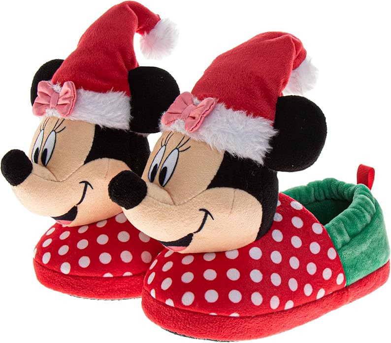 Josmo Minnie Mouse Paw Patrol Cars Christmas Slippers for Girls and Boys - Kids Cozy Plush Holida... | Amazon (US)