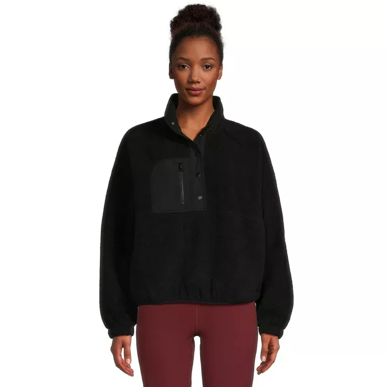 Avia Women's Long Sleeve Full Zip Track Jacket, Sizes XS-XXXL