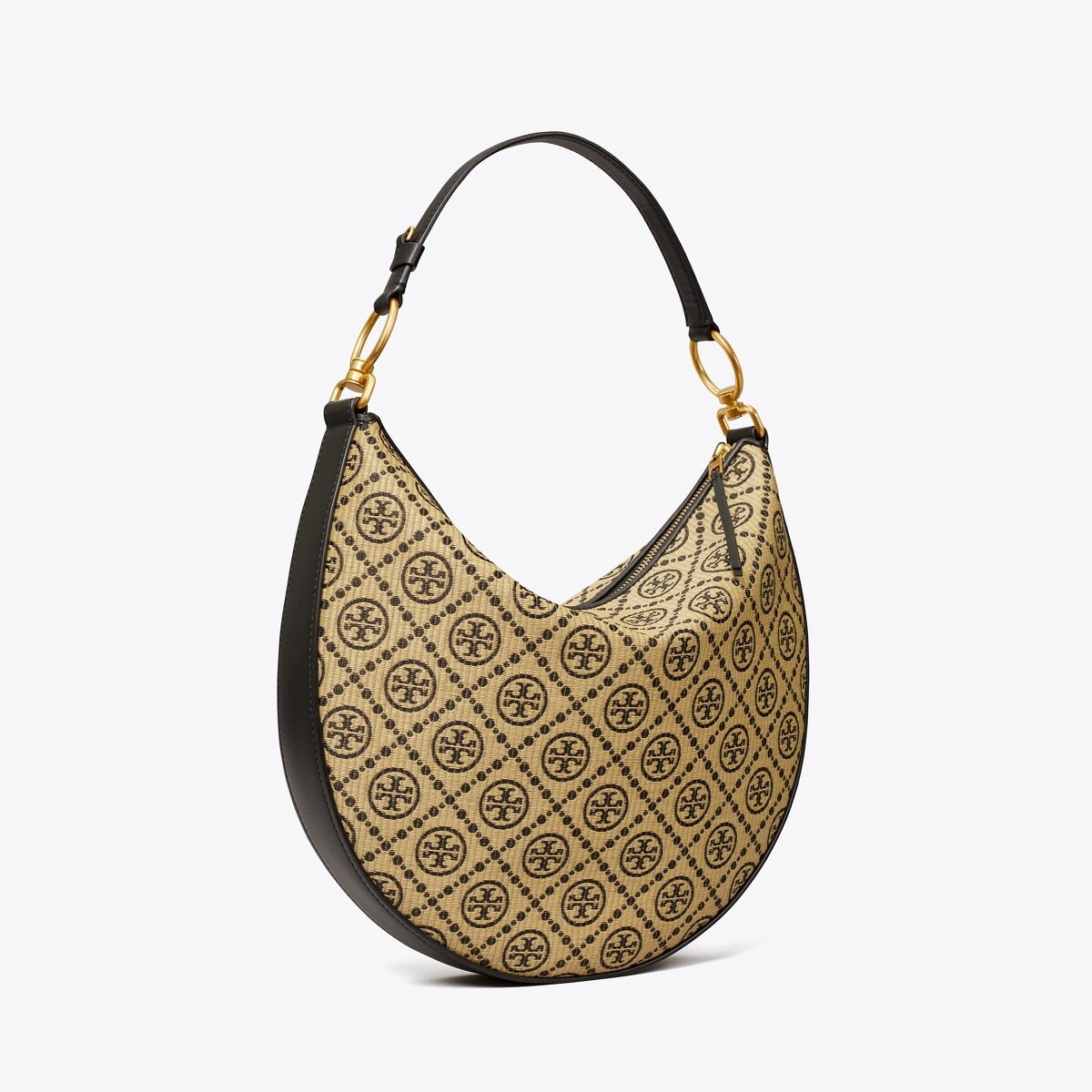 T Monogram Zip Shoulder Bag | Tory Burch (US)