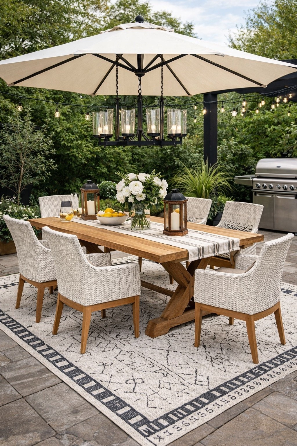 A beautiful neutral outdoor dining setup with cozy textures, elegant seating, and modern patio inspiration.

#outdoordining #patiodining #outdoorliving #patioideas #backyarddecor #backyardinspo #modernpatio #neutraldecor #neutralhome #outdoorfurniture #wayfairhome #ltkhome #ltkit #shopthelook #homedecorideas #exteriordesign #luxuryhome #modernhome #cozyhome #designinspo #outdoorentertaining #diningtabledecor #patioinspo #backyardstyle #outdoorstyling #summerhosting #homeinspo #pinteresthome #outdoorchairs #neutralaesthetic