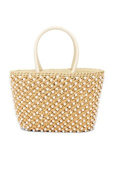 BTB Los Angeles Padma Tote in Natural from Revolve.com | Revolve Clothing (Global)