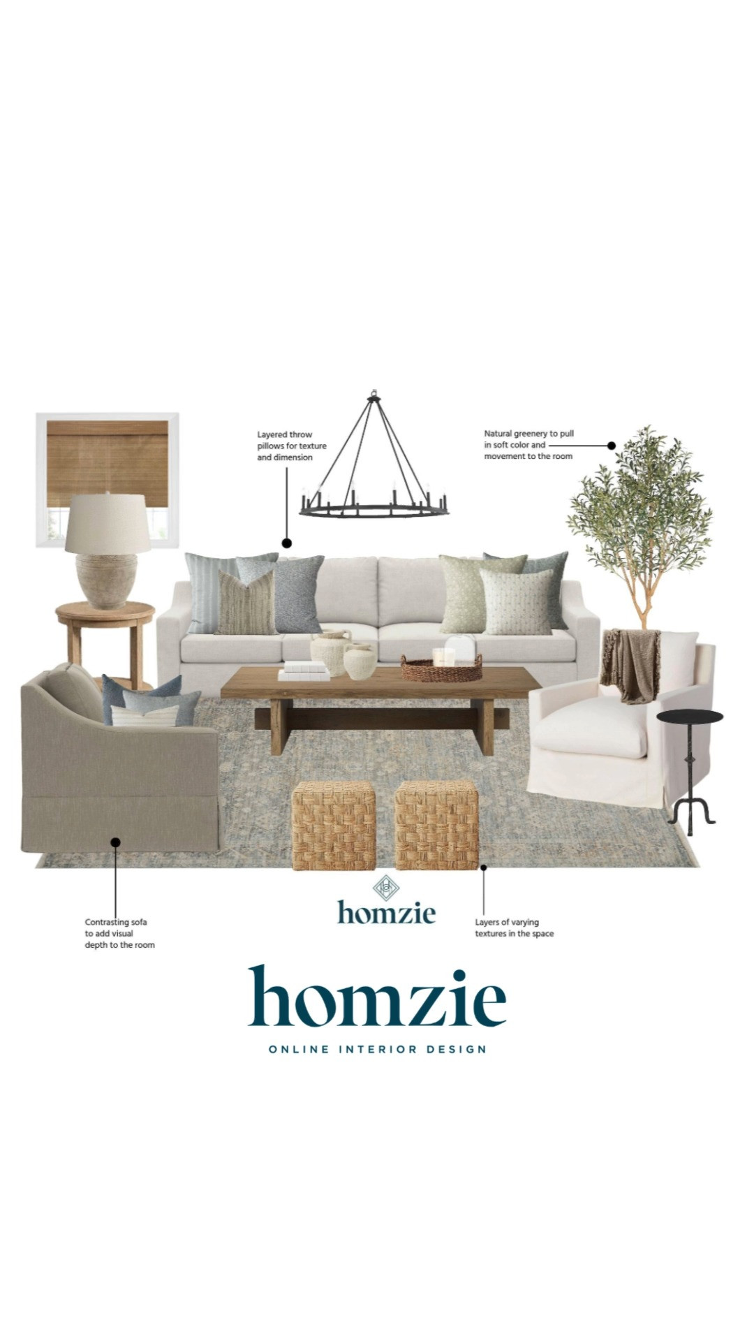 Neutral dining room design featuring accent pillows, curtains, side tables, rattan woven ottomans, rug, lamps, decor, etc.

#LTKHome #LTKFinds #LTKFavorites #HomeStyleDaily 

 #LTKHome