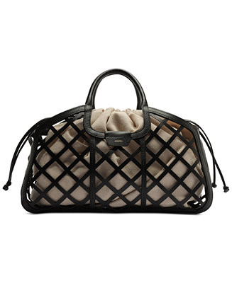 Petra Large Leather Tote Bag | Macy's