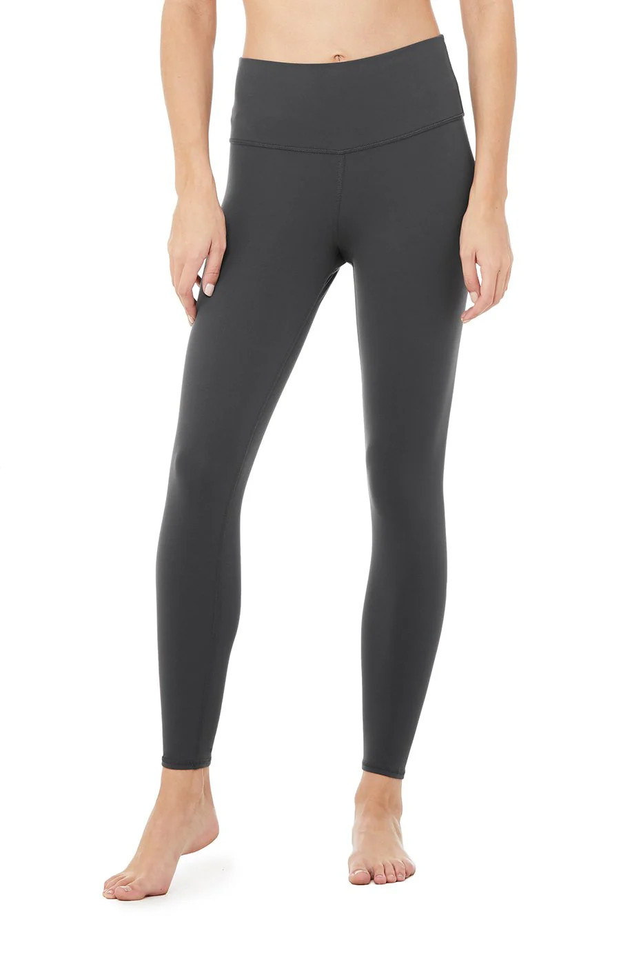 Alo YogaÂ® | 7/8 High-Waist Airbrush Legging in Anthracite, Size: 2XS | Alo Yoga (US)