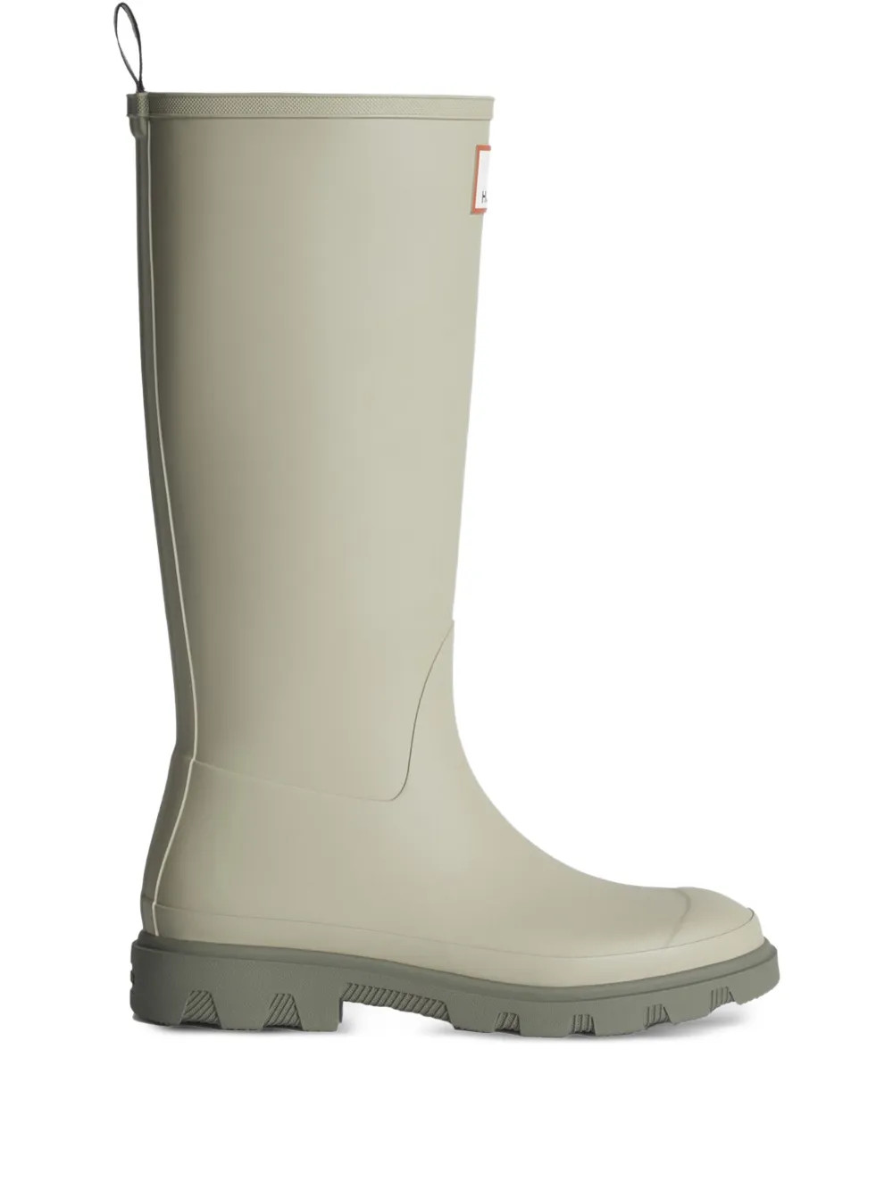 Maison Kitsuné x Hunter Downpour Tall Rain Boots | Green | FARFETCH | Farfetch Global