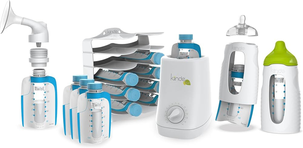 Kiinde Twist Universal Direct-Pump Feeding System and Warmer Gift Set for Breastmilk Collection, ... | Amazon (US)