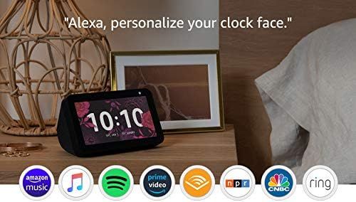 Echo Show 5 -- Smart display with Alexa – stay connected with video calling - Charcoal | Amazon (US)