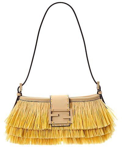 Baby Raffia Shoulder Bag | Rue La La