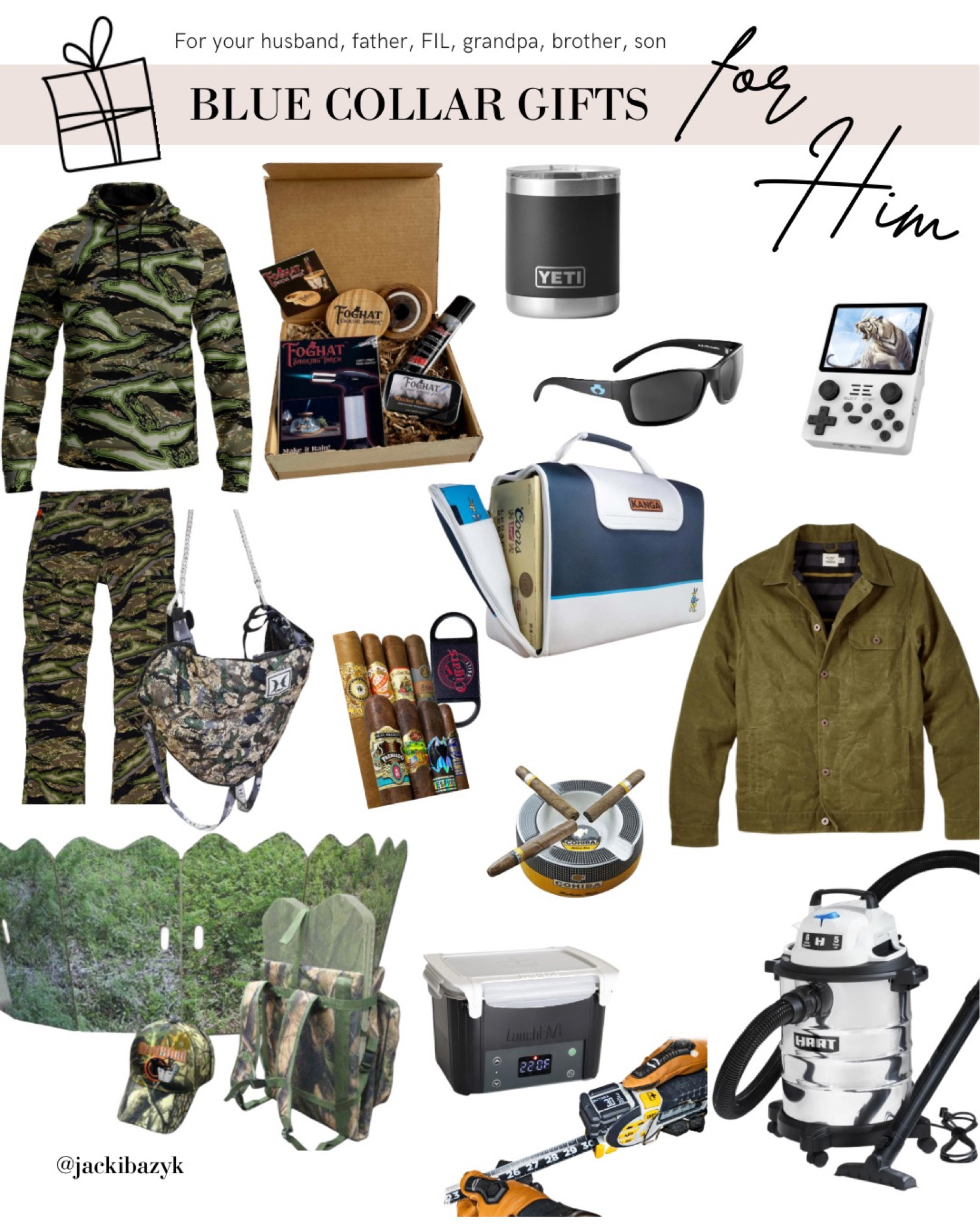 Do you have a blue collar husband, dad, brother, someone in your life, and every time you see the typical imfouencer gift guides it’s ties, and things they would never use let alone want. I have been put together the perfect blue collar mens gift ideas to share for you!  

#LTKSeasonal #LTKHoliday