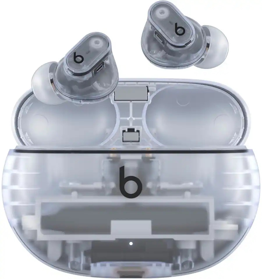 Beats - Studio Buds + True Wireless Noise Cancelling Earbuds - Transparent | Best Buy U.S.