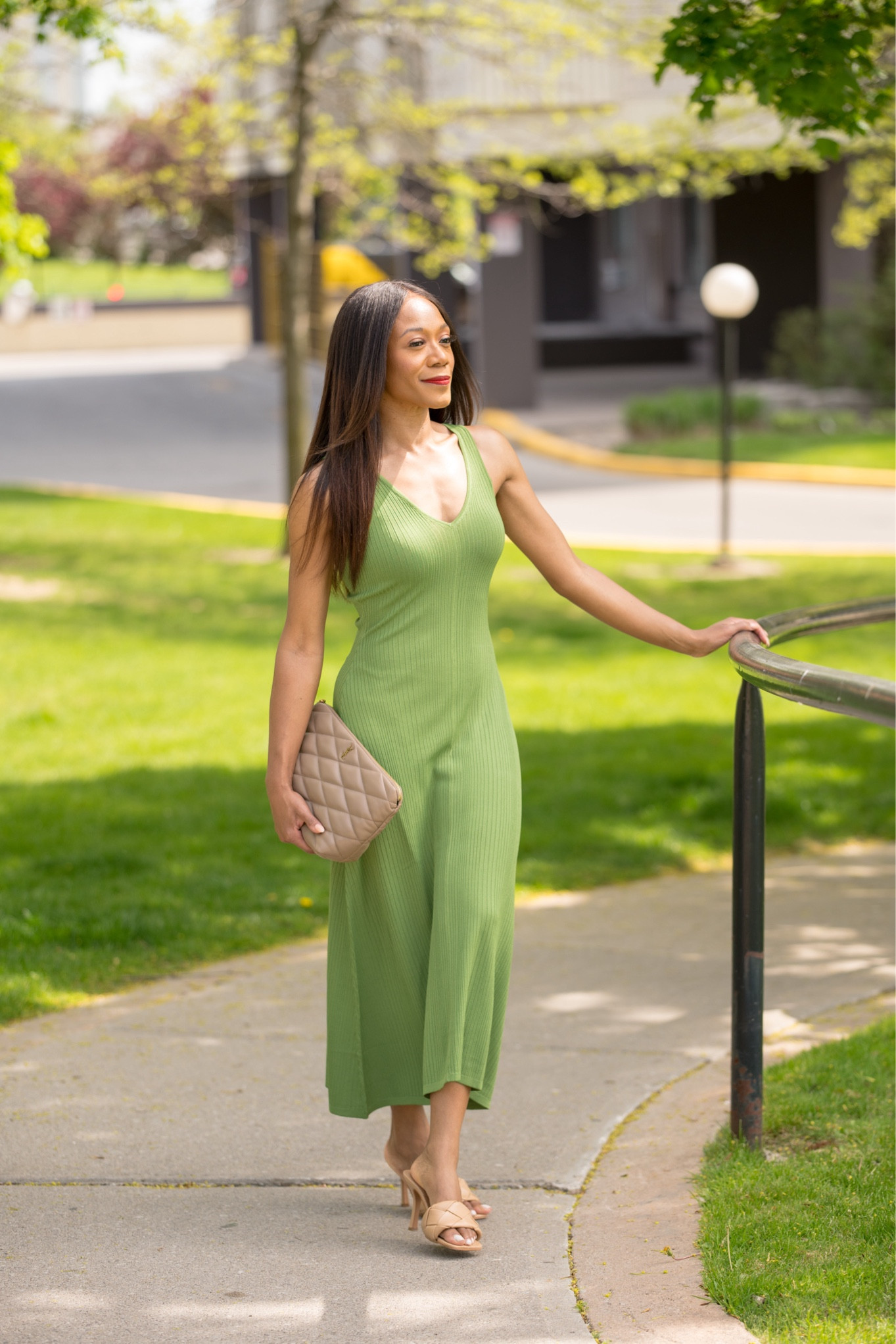talulah jasmine vines midi dress JUNI DRESS