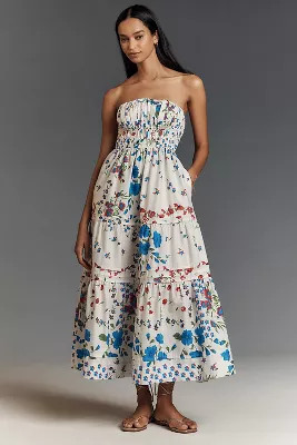 The Somerset Maxi Dress: Strapless Edition | Anthropologie (US)