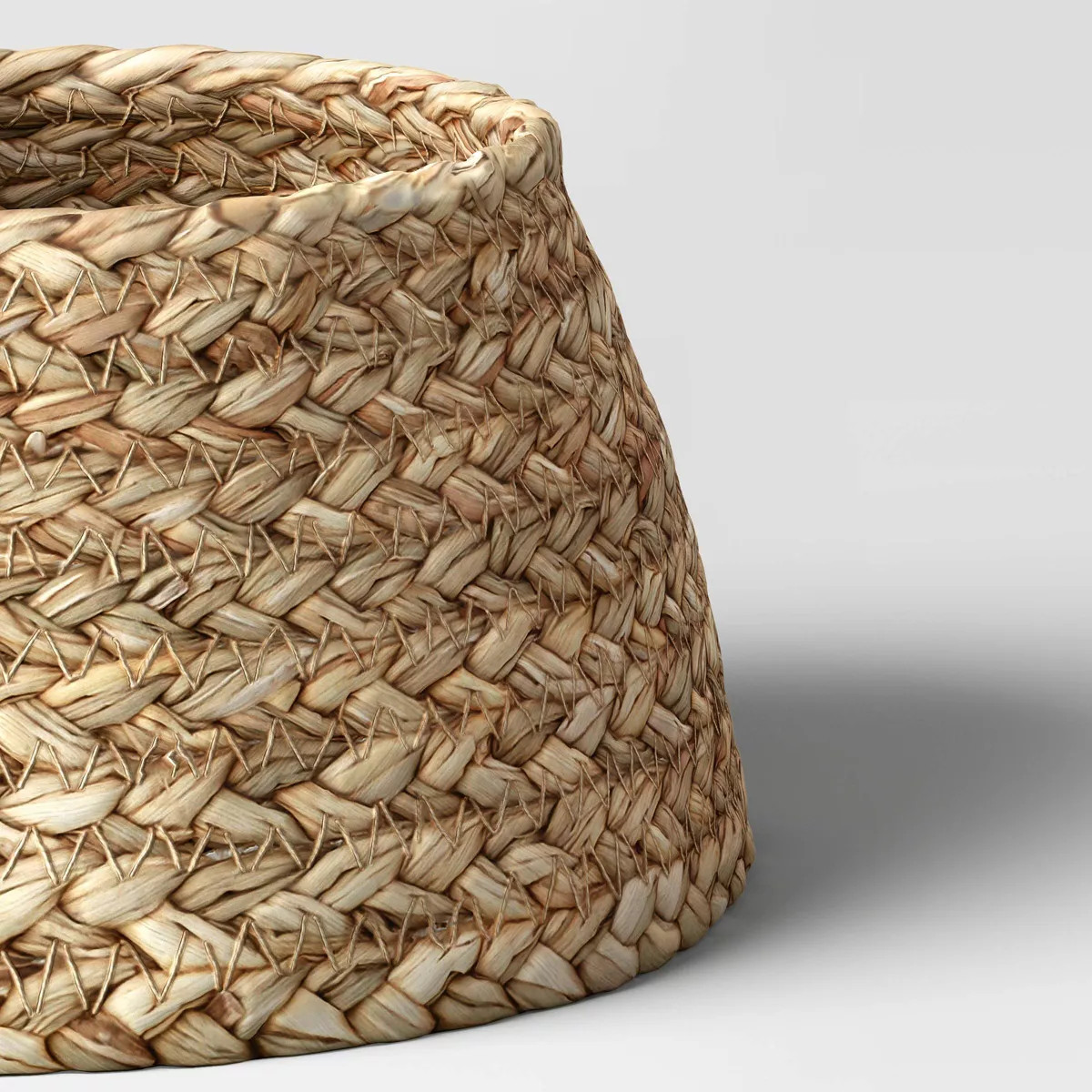 7" Natural Grass Woven Mini Christmas Tree Collar - Wondershop™: Wicker Style | Target