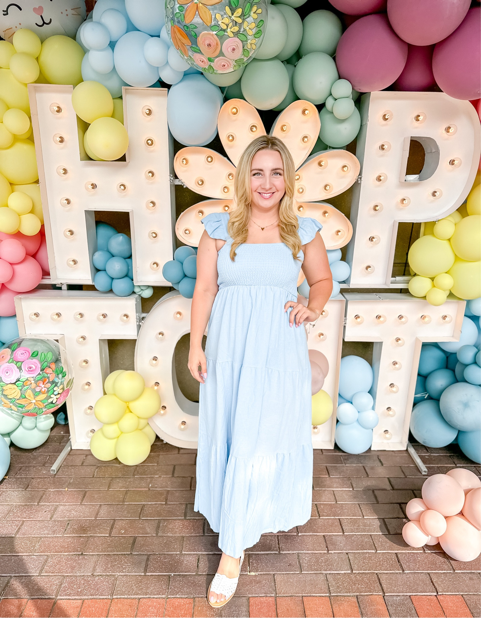 This beautiful dress from SHEIN was perfect for our spring pictures. I’m 5’4, approx 180lbs and the large fit perfectly. The dress is so cute & comfy. 

#LTKfit #LTKunder50 #LTKFind