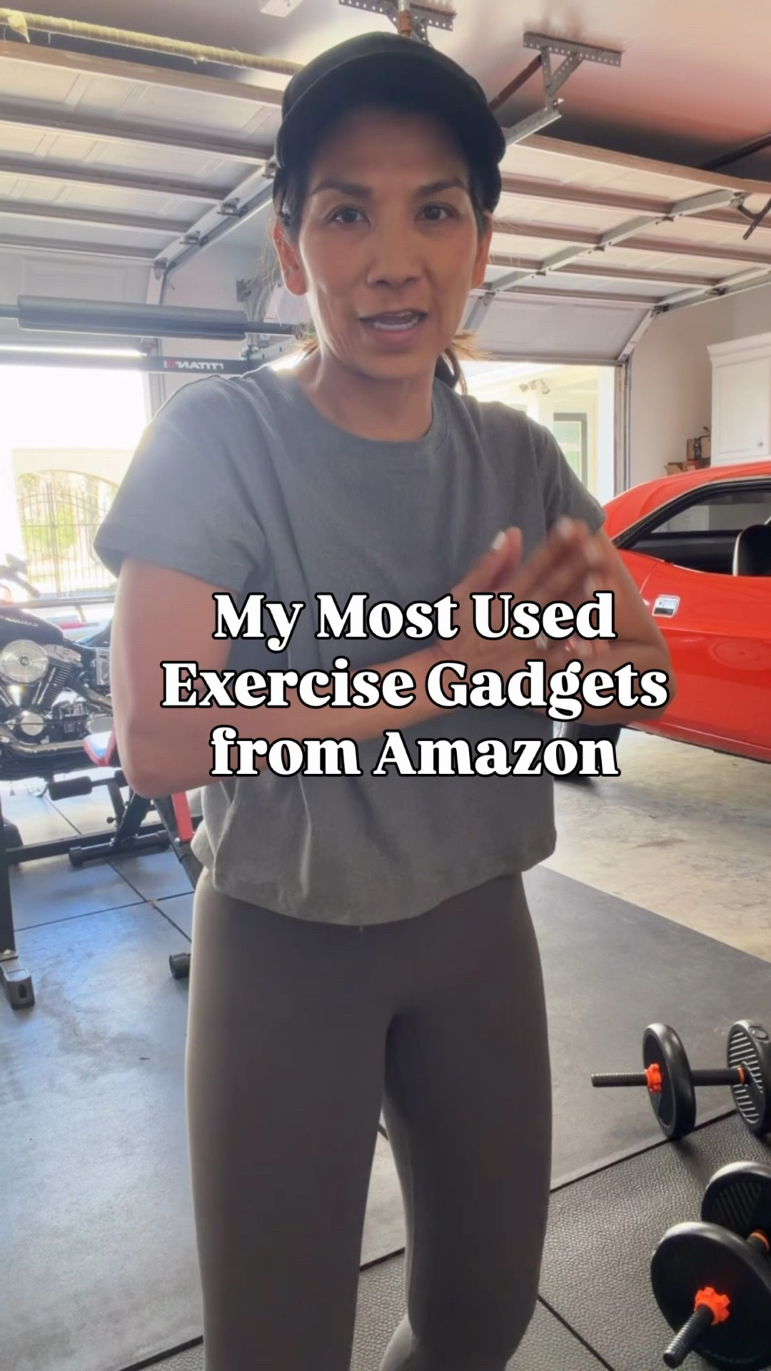 My faves from Amazon- I have the 45# adjustable weights.
Weighted vest I have 12#
Top in small tts.
Leggings XS tts. 
Shoes tts. 


#LTKOver40 #LTKPetite #LTKfitnessgoals