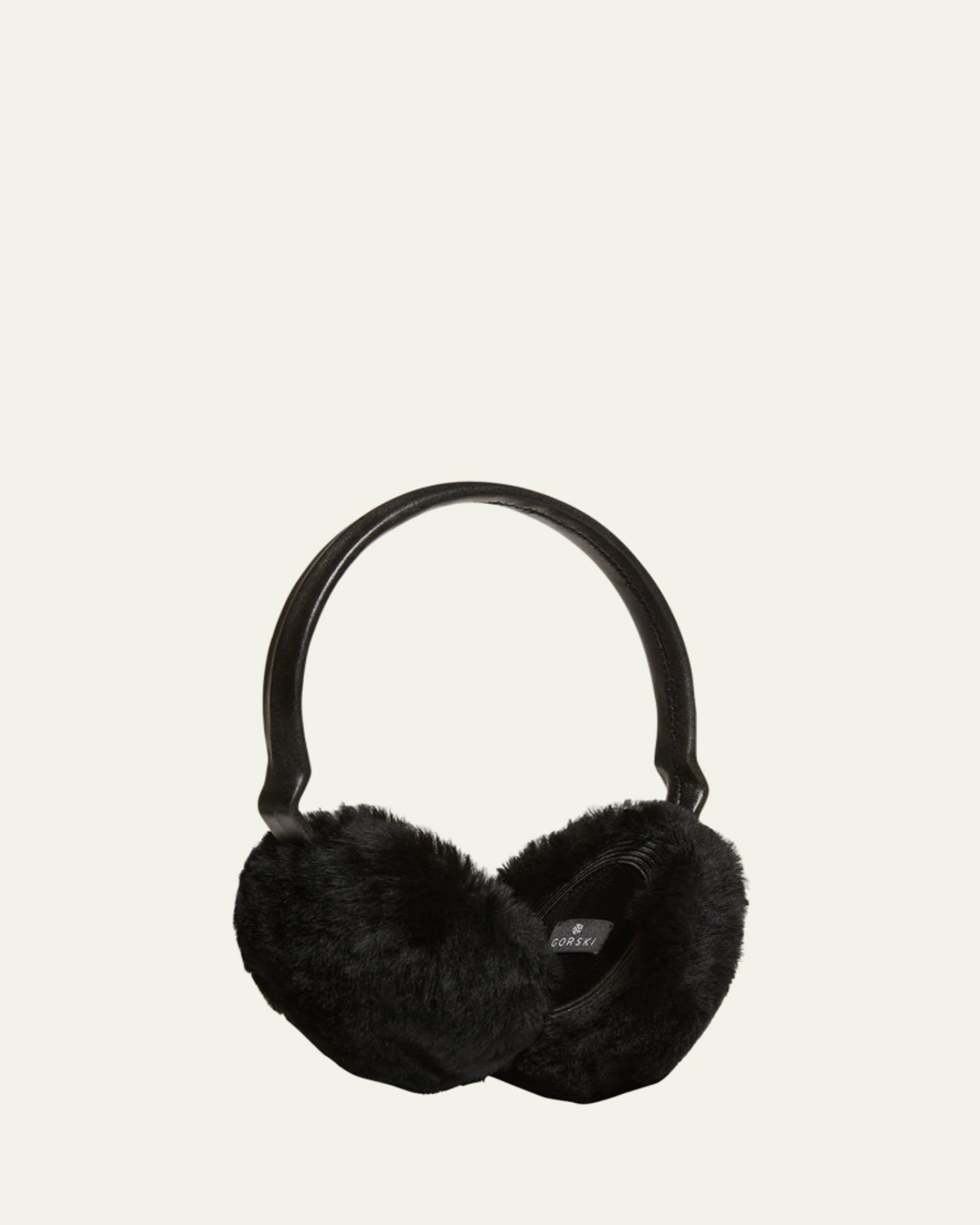 Gorski Select Lamb Shearling Earmuffs | Bergdorf Goodman