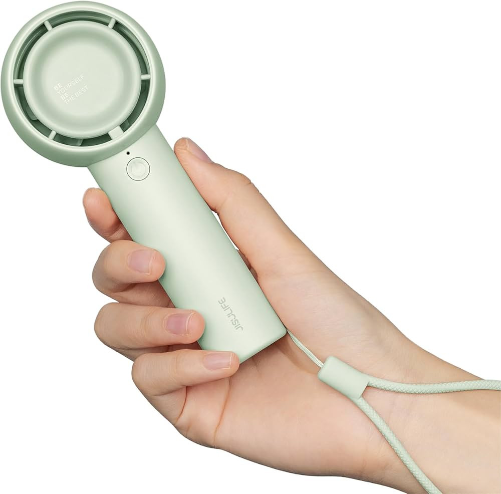 JISULIFE Mini Portable Fan-Bladeless Safe Design, Powerful Turbo Handheld Fan with 5 Speeds, 16Hr... | Amazon (US)