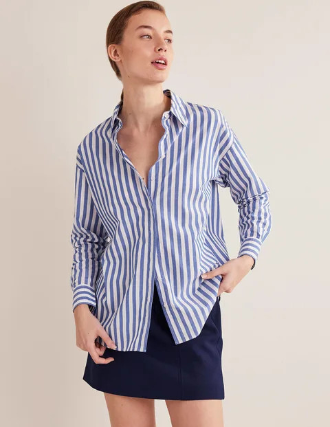 Oversized Cotton Shirt | Boden (US)