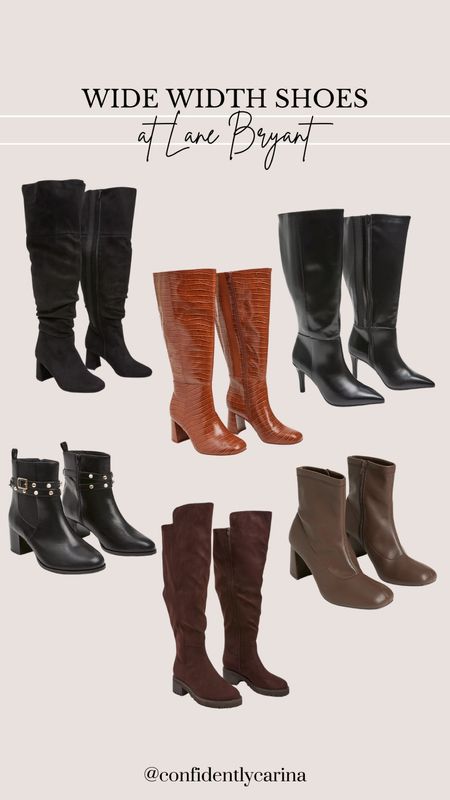 The perfect boots to go with all the fall outfits🍂 sharing some wide width boots at Lane Bryant!

#LTKmidsize #LTKSeasonal #LTKshoecrush