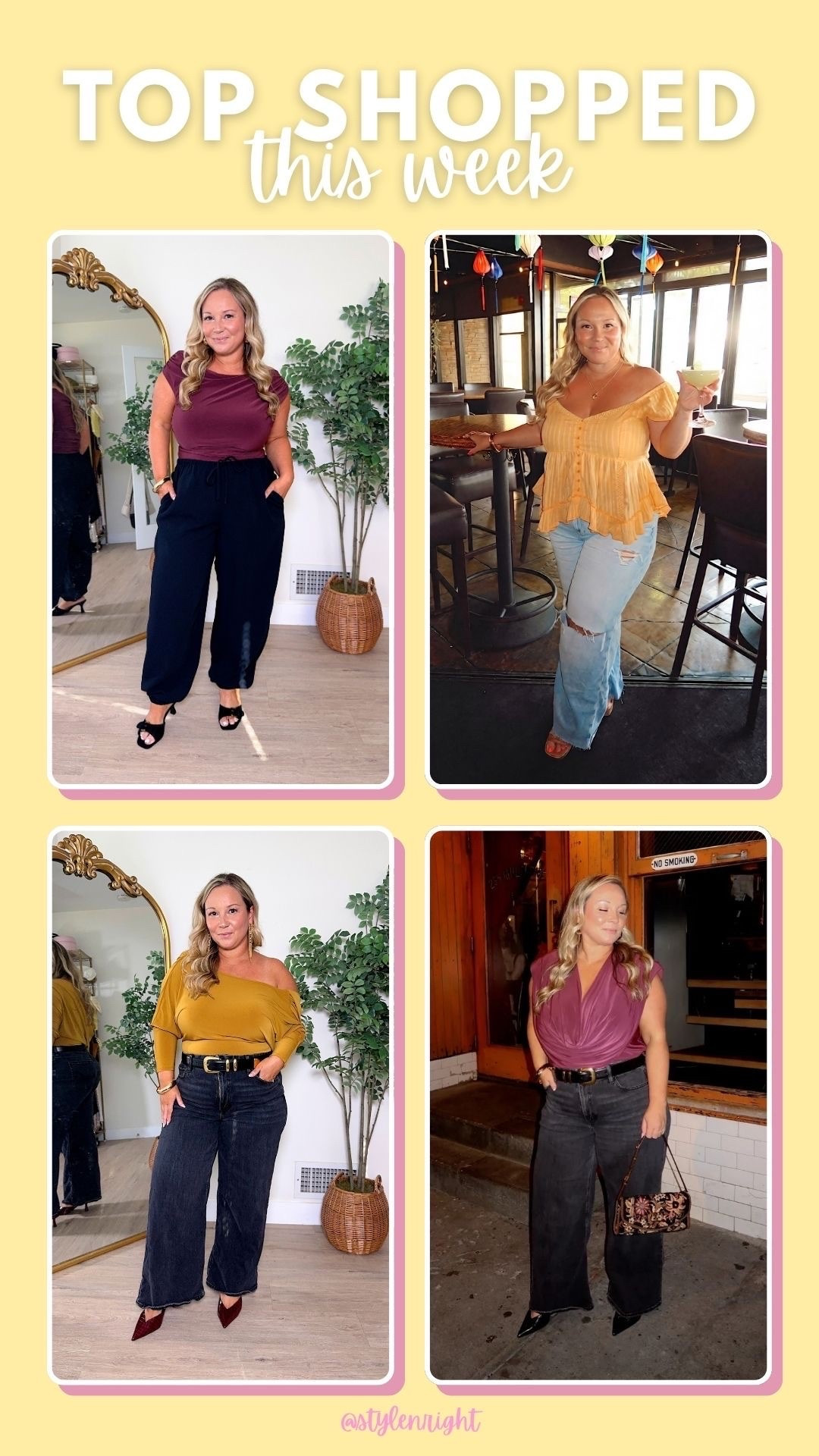 Top Shopped of the Week!!

Top sellers, aritzia, American Eagle, denim, summer to fall fashion, midsize fashion, Shelli Enright

#LTKSeasonal #LTKootd #LTKSaleAlert