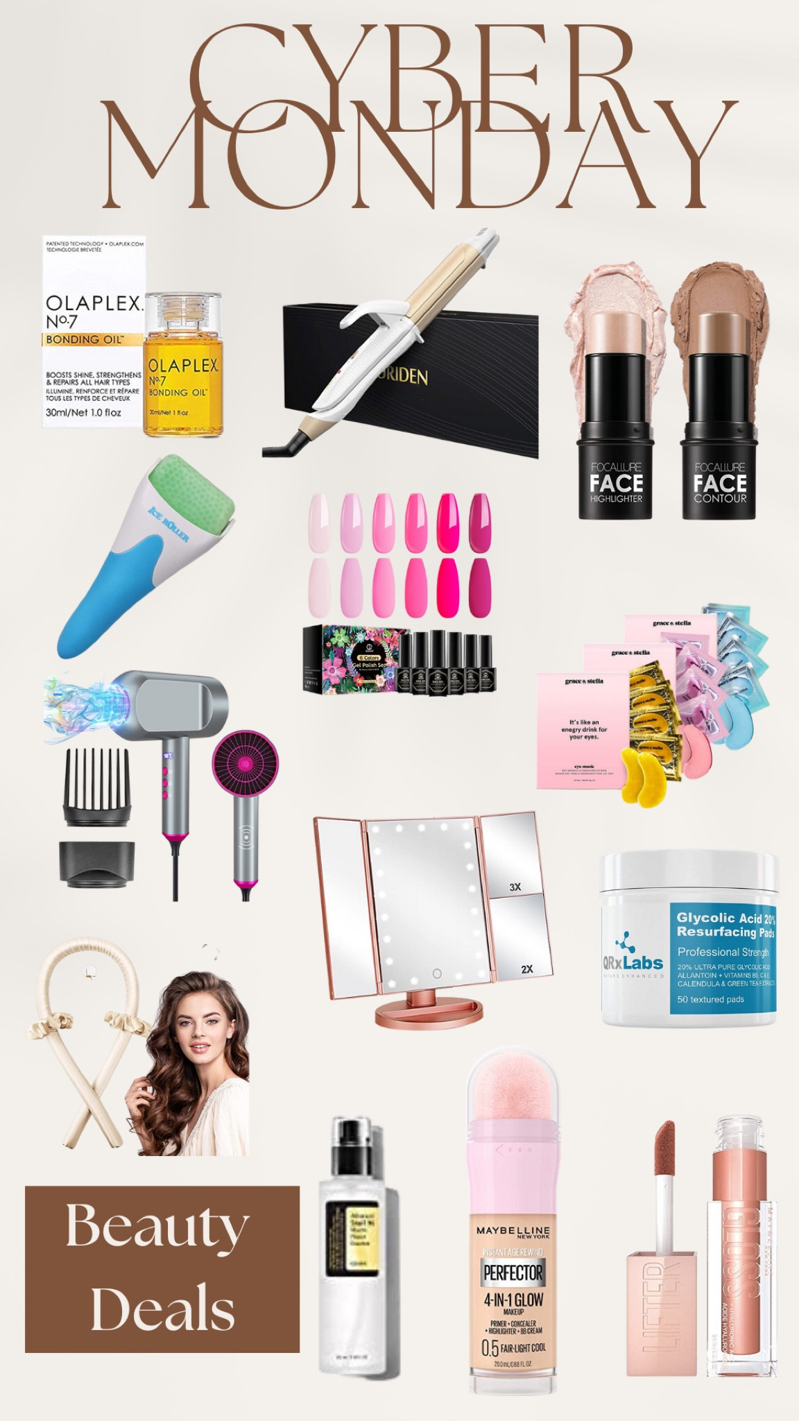 Cyber Monday beauty deals / stocking stuffers, makeup sale, amazon finds 

#LTKsalealert #LTKbeauty #LTKCyberweek