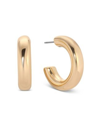 Small Thick Classic Hoop Earrings | Bloomingdale's (US)
