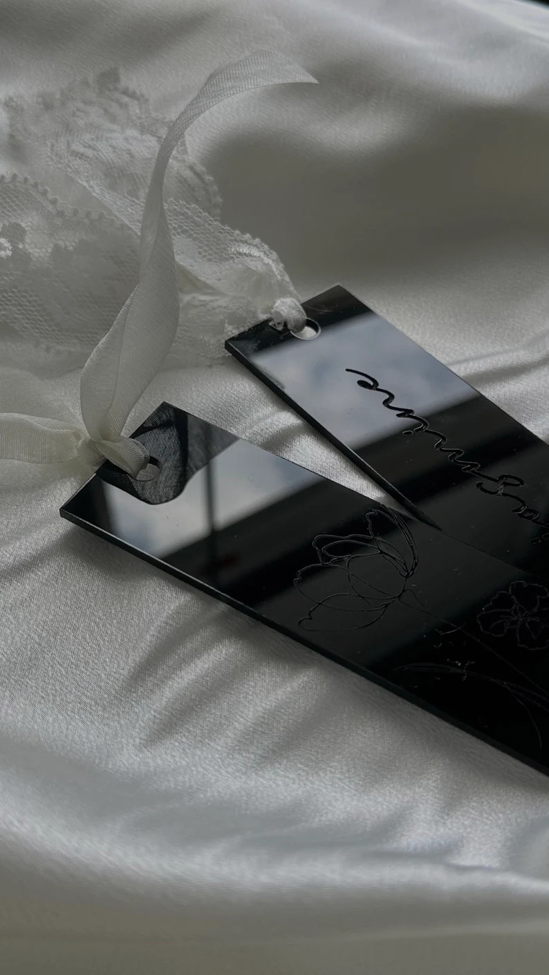 Custom Bookmark Personalized or Minimalist Acrylic - Etsy | Etsy (US)