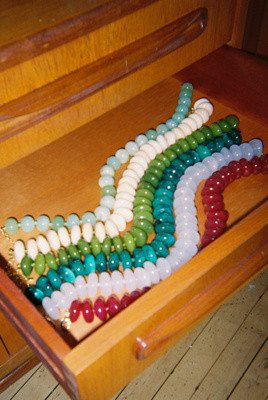 Bowie Necklace, Large Beads | Anthropologie (US)
