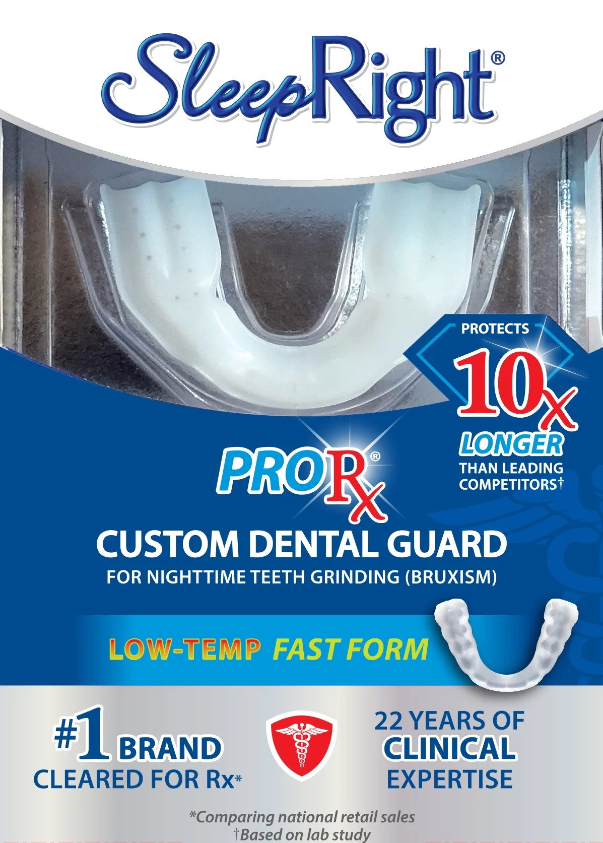 SleepRight ProRx Dental Guard for Nighttime Teeth Grinding - Walmart.com | Walmart (US)