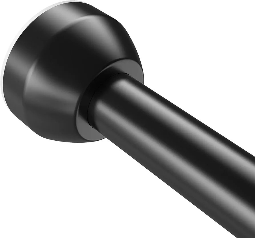 TEECK Shower Curtain Rod, 40-73 inch Adjustable Tension Spring, Shower Curtain Rod Tension, Premi... | Amazon (US)