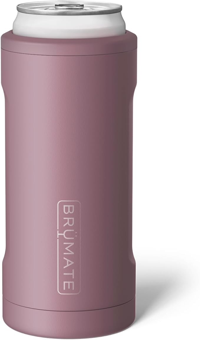 BrüMate Hopsulator Slim Can Cooler Insulated for 12oz Slim Cans | Skinny Can Insulated Stainless... | Amazon (US)