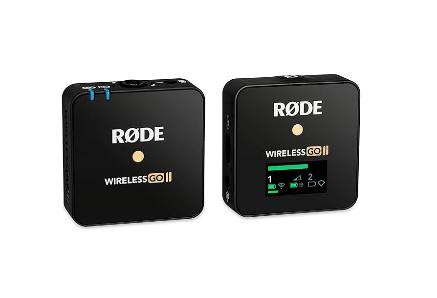 Rode Wireless GO II Single Channel Wireless Microphone System, Black | Amazon (US)