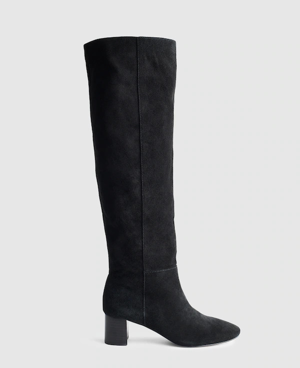 The Sylvia Over-The-Knee Boot in Suede | Madewell | Madewell