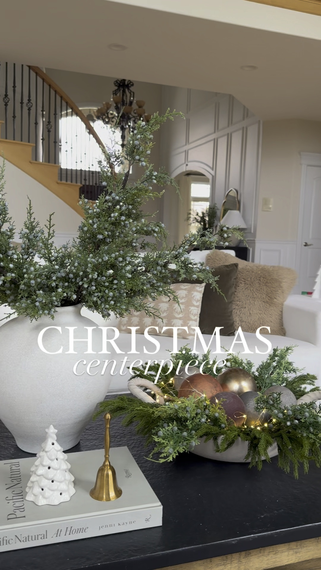 Christmas centerpiece idea! 

#LTKVideo #LTKHome #LTKHoliday