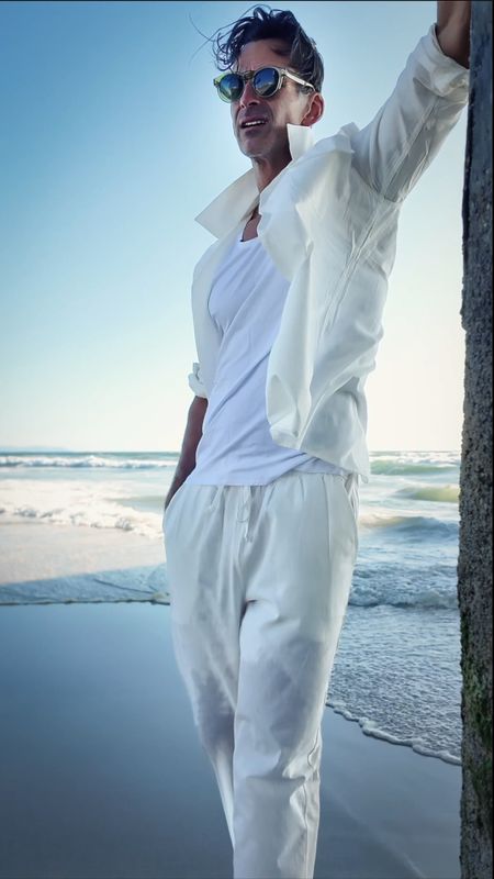 Away on vacation our clothes should feel as light as our cares! These two pieces linen sets perfectly flow in those gentle ocean breezes while giving him style and elegance. It’s a vibe 🌅! Great travel outfits that work on the beach and at the resort, these selects are men’s style elevated yet relaxed and casual↣

#LTKstyletip #LTKmens #LTKVideo