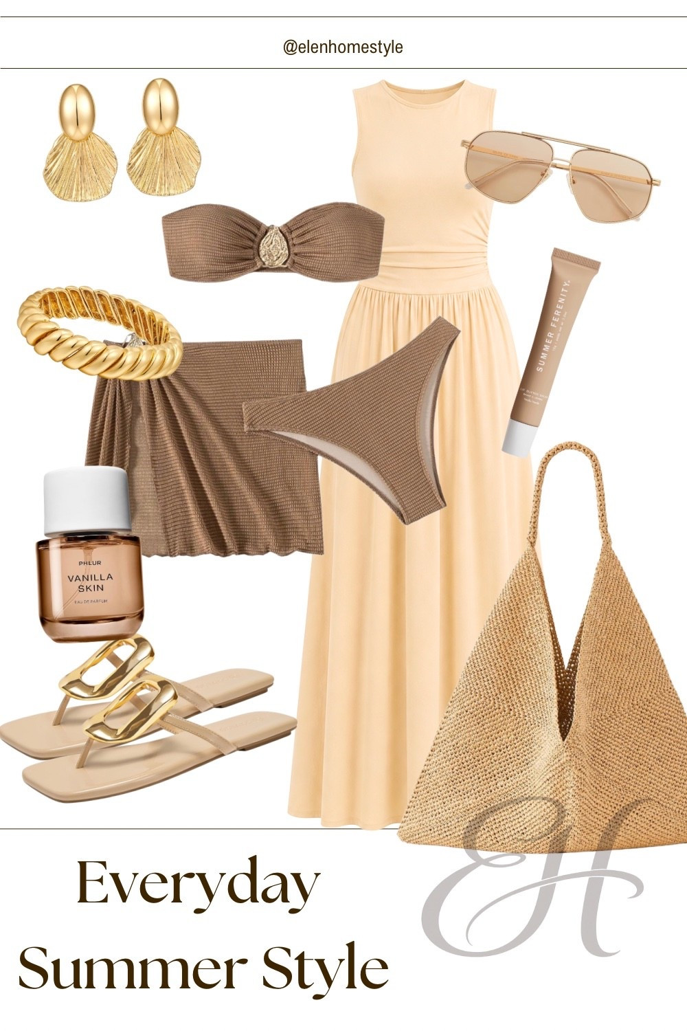 Neutral tones, effortless pieces, and summer staples I’ll be reaching for all season long 🤎✨

From the perfect flowy dress to chic accessories, this look is easy to dress up or down for brunch, vacation, or everyday summer outings.

Everything is linked in my LTK! ☀️

#LTKStyle #SummerOutfits #NeutralStyle #VacationStyle #EffortlessFashion #SummerFashion #LTKFinds #CapsuleWardrobe #BeachStyle #EverydayStyle

#LTKsummer #LTKdresses #LTKbeauty