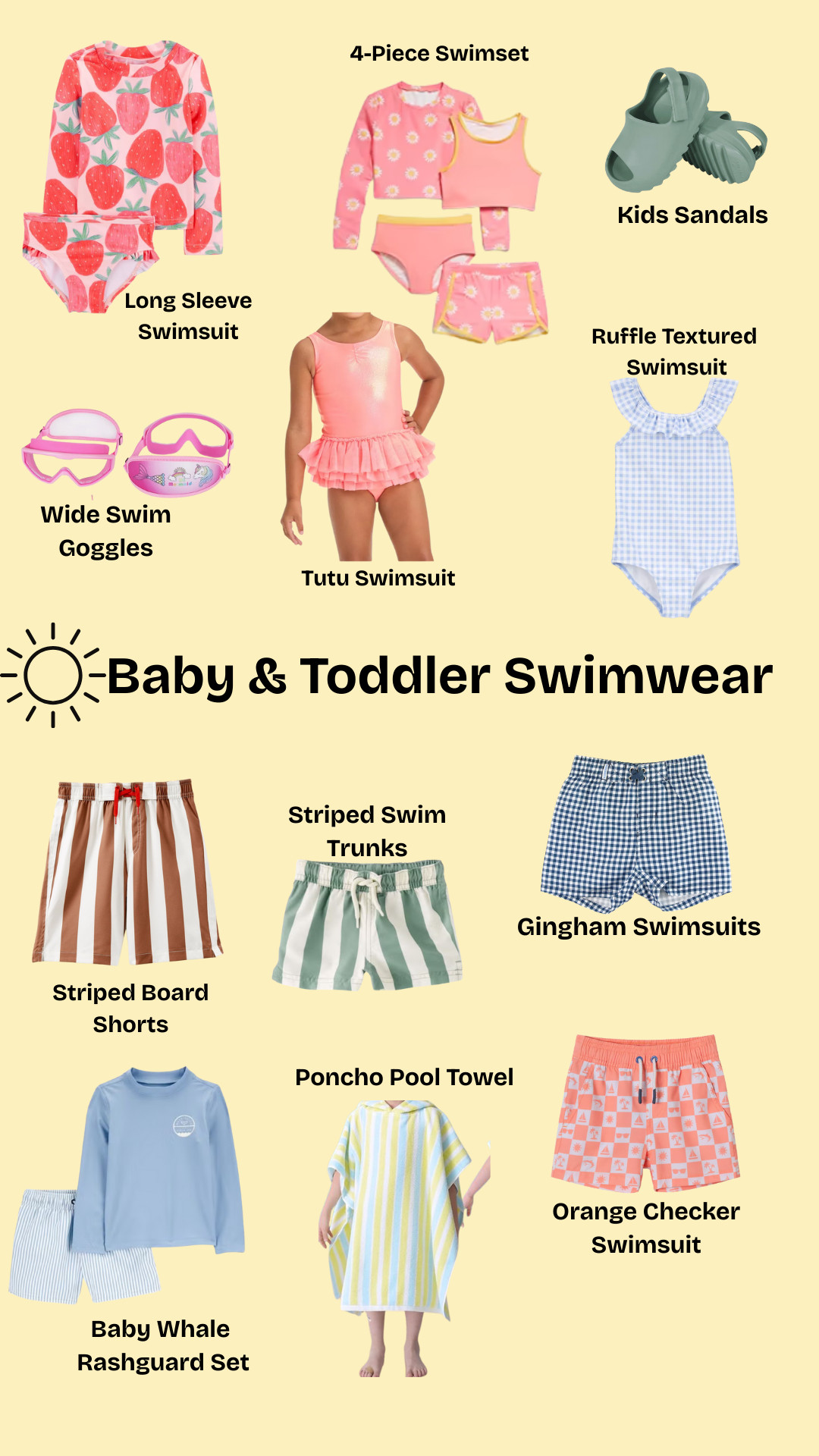 Warm weather is so close and our family can't wait to start playing in the water this spring and summer. Here are some finds I am loving lately!  

 #LTKSwim #LTKBaby #LTKKids