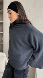 AMELIE SWEATER - ANTHRACITE | Charli