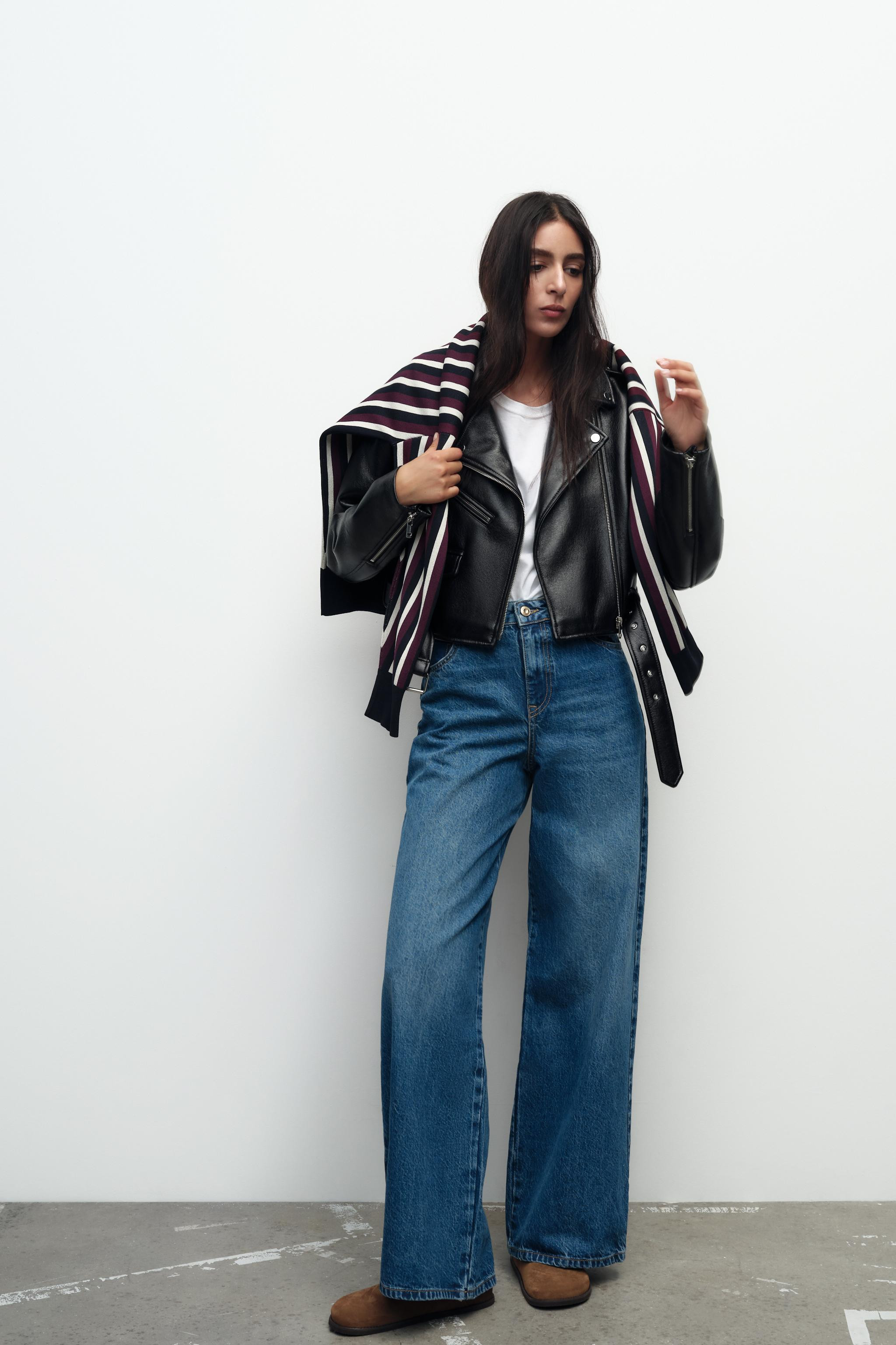 SHINY BIKER JACKET | Zara US