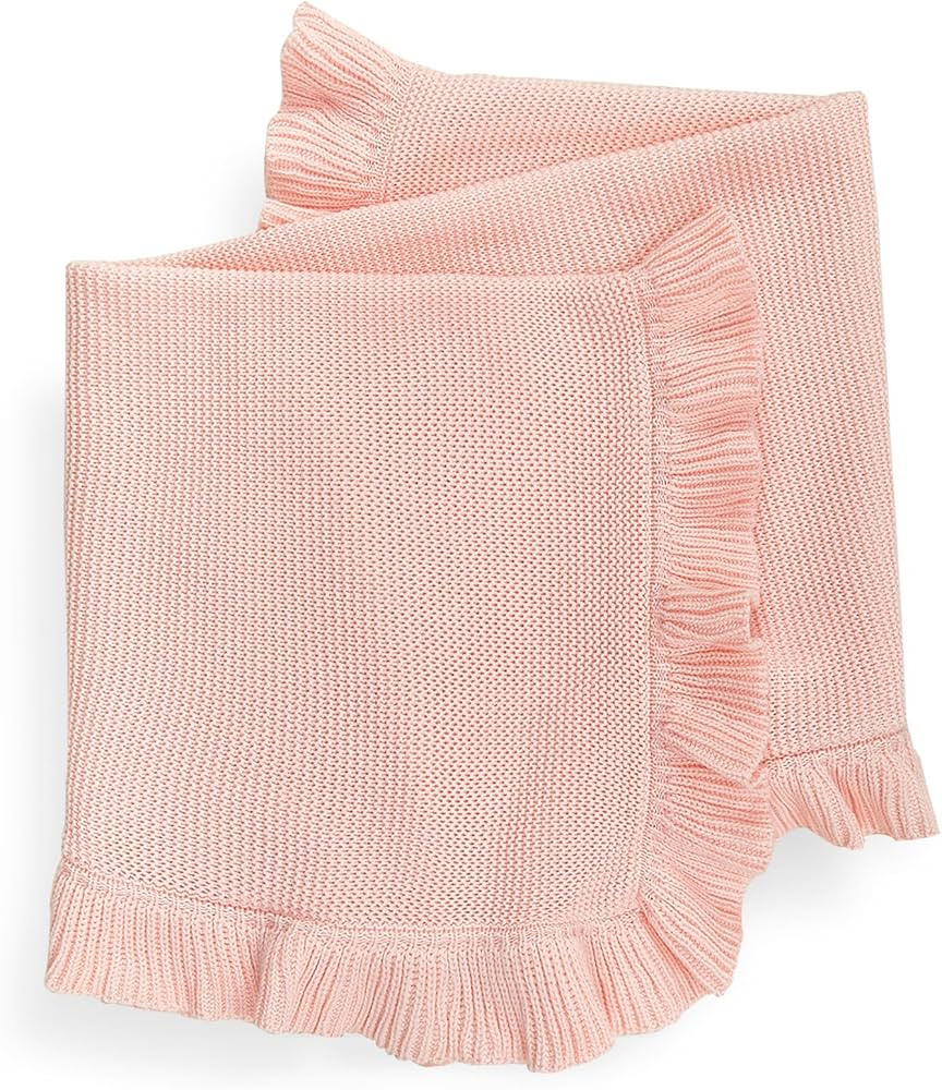 Knit Baby Blanket – 30"x40" Baby Blanket for Newborn Girl and Boy – Receiving Swaddle Blanket... | Amazon (US)