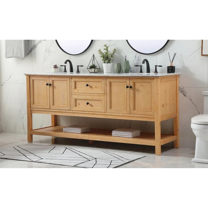 Letourneau 72'' Double Bathroom Vanity | Wayfair North America