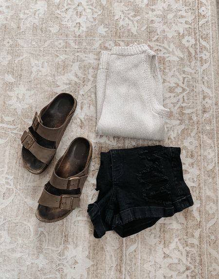 Summer Outfit 
Simple look with sandals / knit top / shorts 

#LTKfindsunder100 #LTKSeasonal #LTKtravel