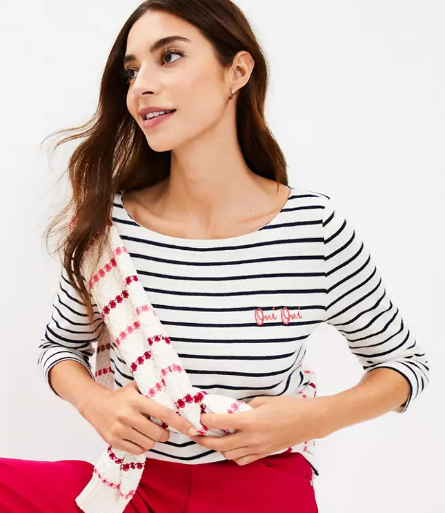 Oui Oui Harbor Tee | LOFT