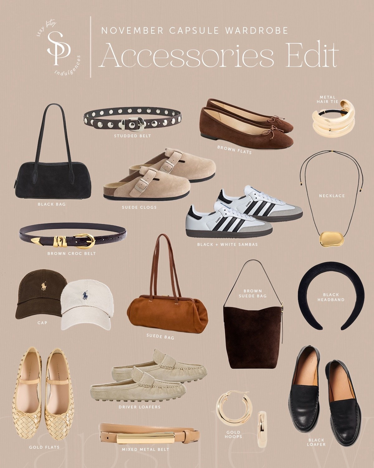 Accessories for October’s capsule 

#LTKPetite #LTKOver40