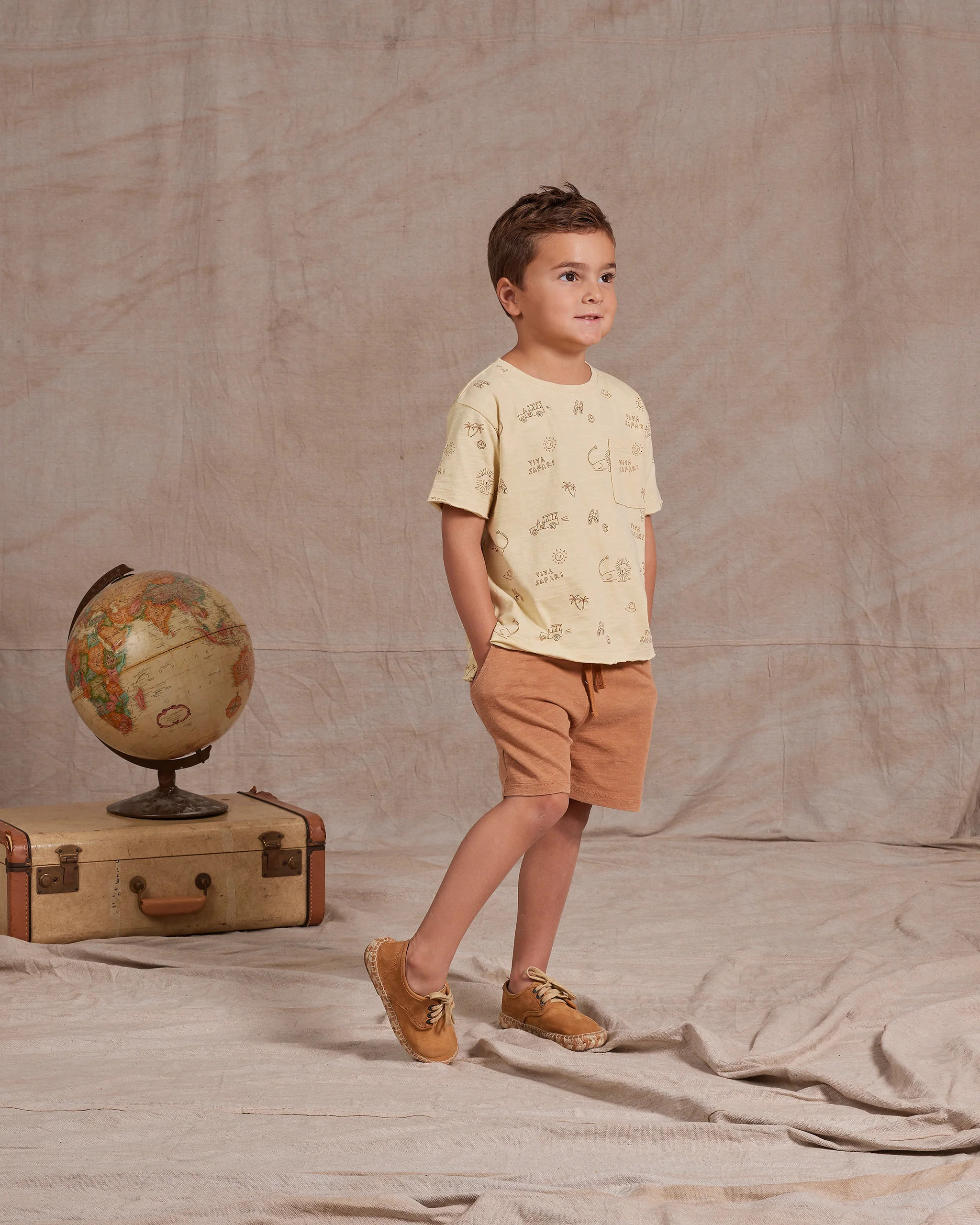 sam short || camel | Rylee + Cru